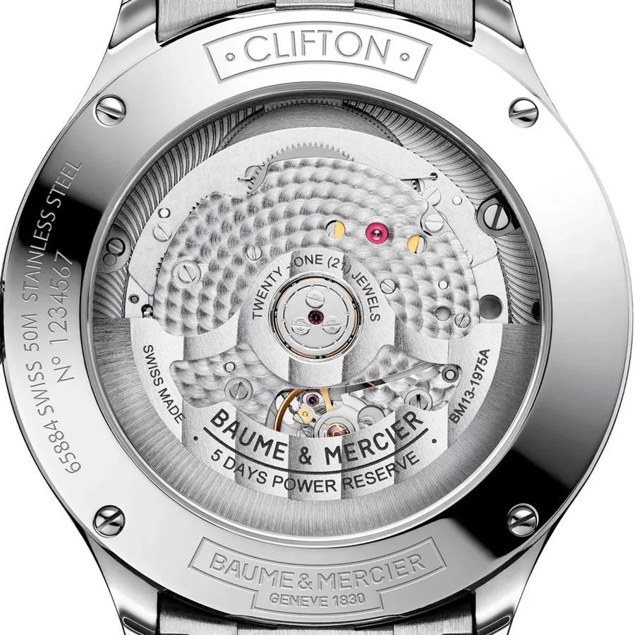 Baume & Mercier 40mm Automatic White Dial, view 3