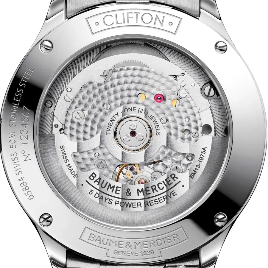Baume & Mercier Clifton Baumatic Chronograph Grey Dial, view 3
