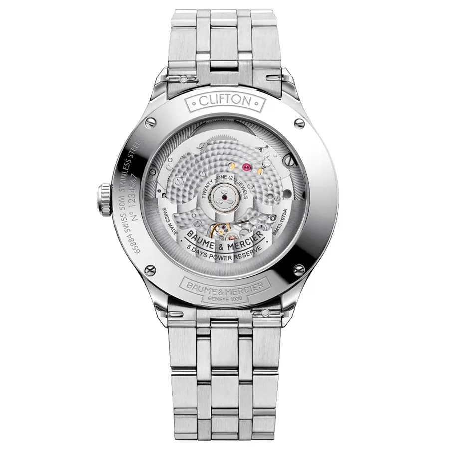Baume & Mercier Clifton Baumatic Chronograph Grey Dial, view 4