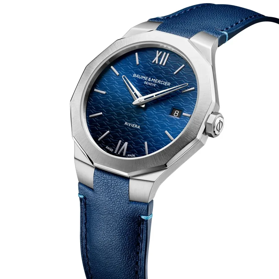 Baume & Mercier Riviera 39mm Blue Dial, view 4