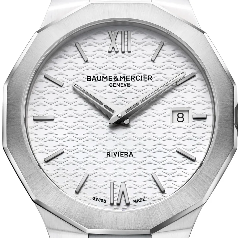 Baume & Mercier Riviera 39mm White Dial, view 2