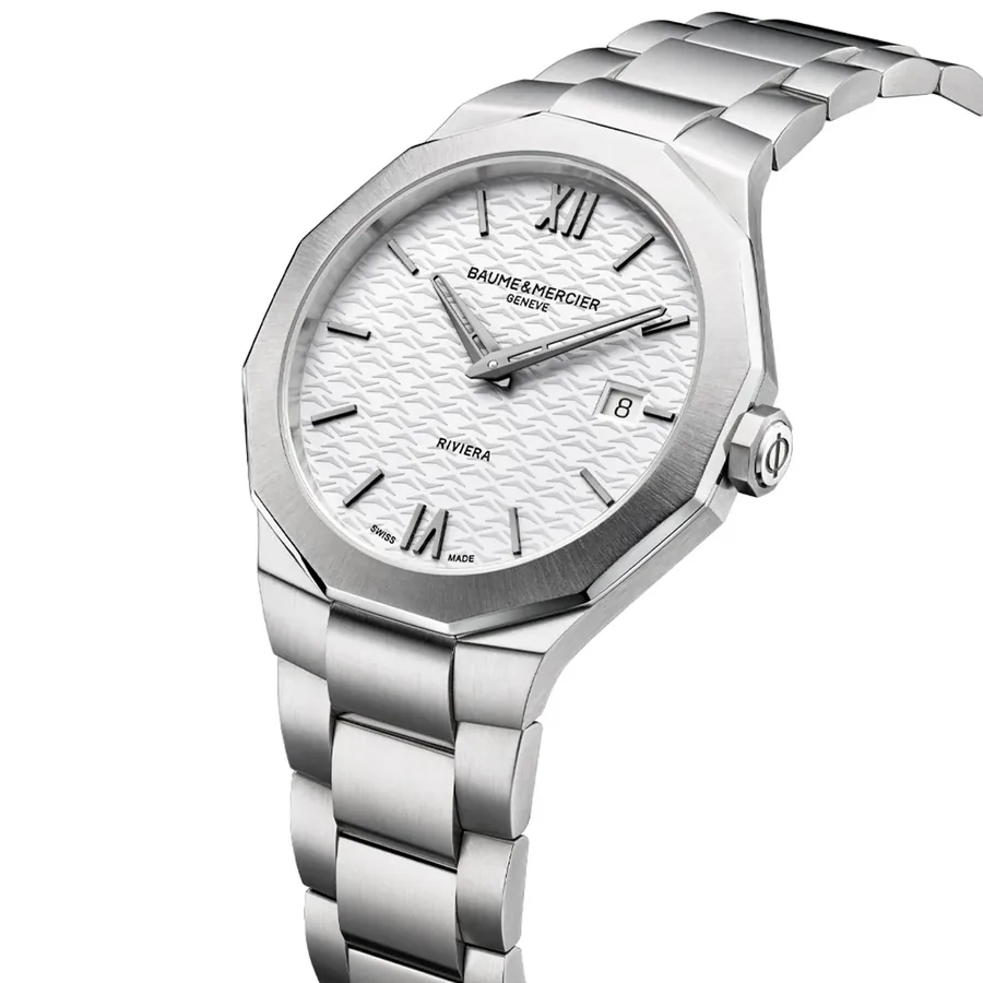 Baume & Mercier Riviera 39mm White Dial, view 3