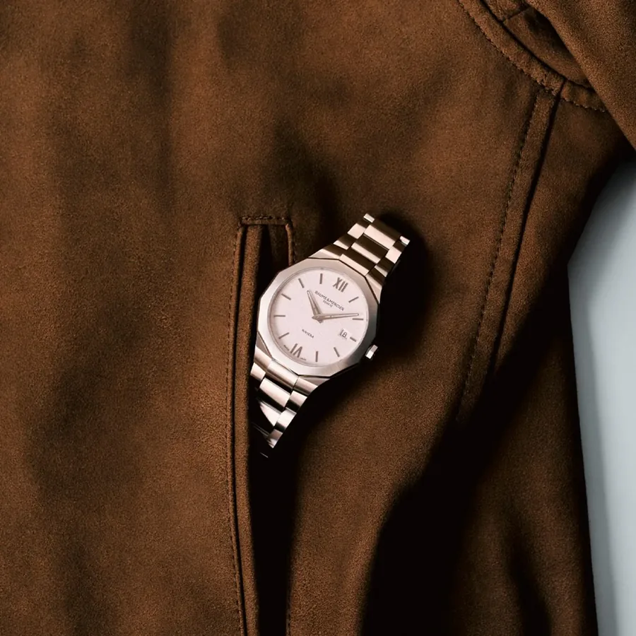 Baume & Mercier Riviera 39mm White Dial, view 5