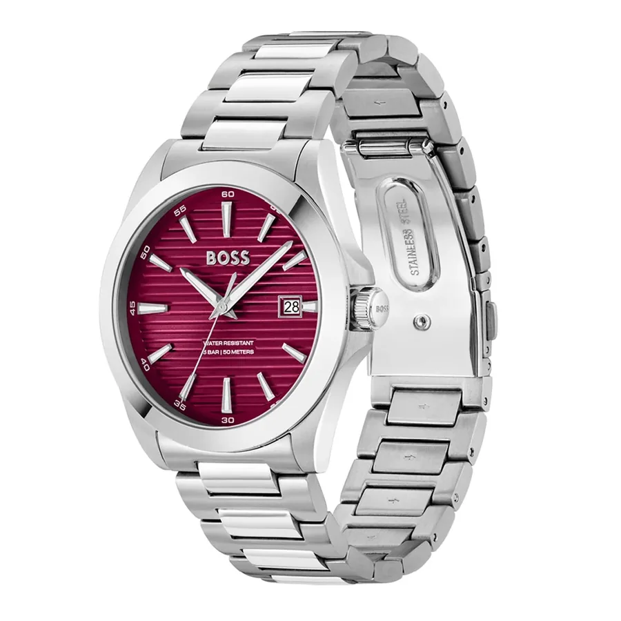 BOSS 41mm Burgundy Dial, view 3