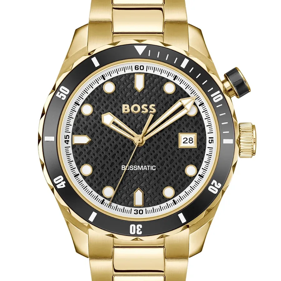 BOSS Bossmatic 42mm Automatic Black Dial, view 2