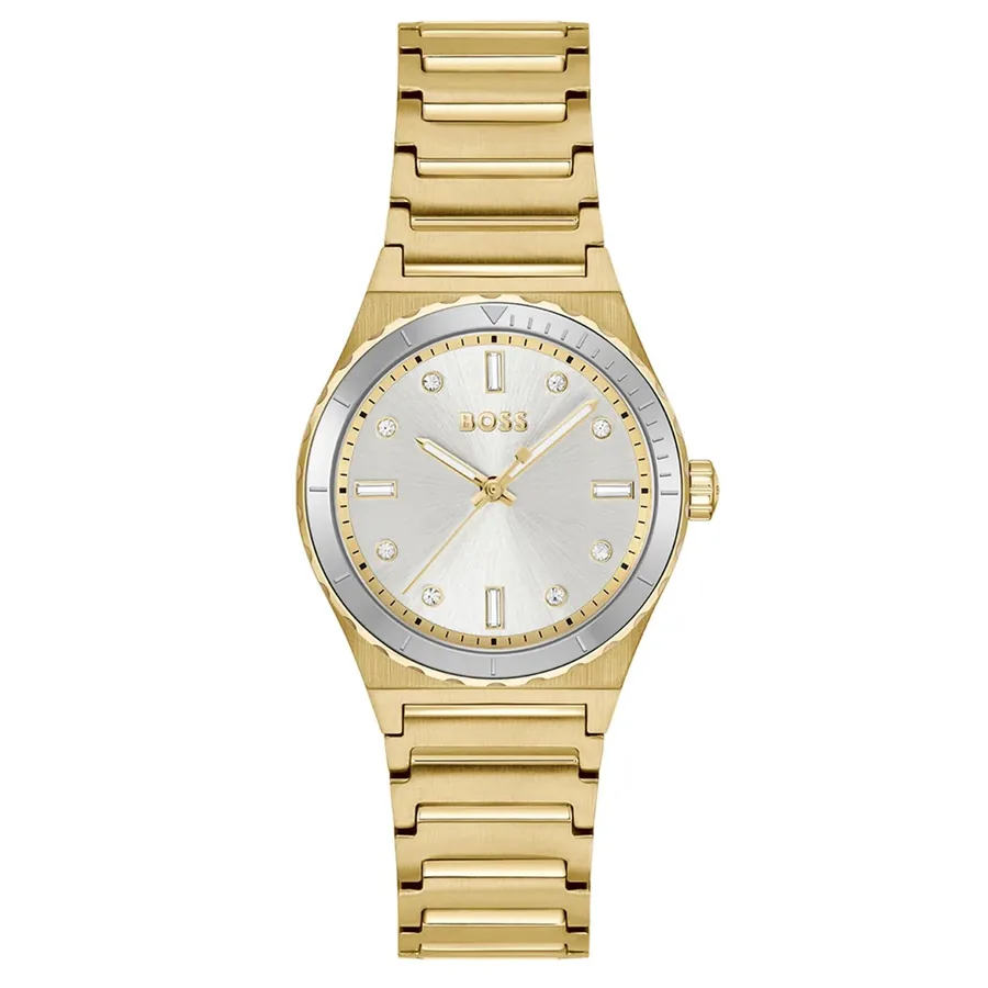 BOSS Candor 32mm White Dial, front view