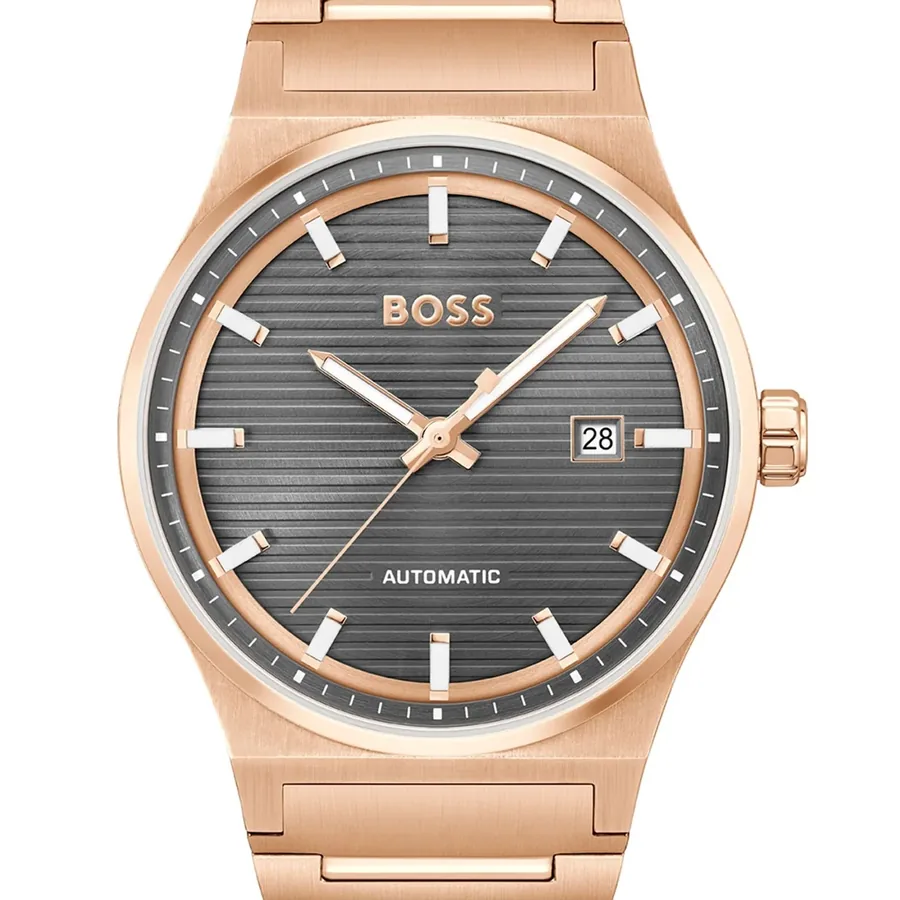 BOSS Candor 41mm Automatic Grey Dial, view 2