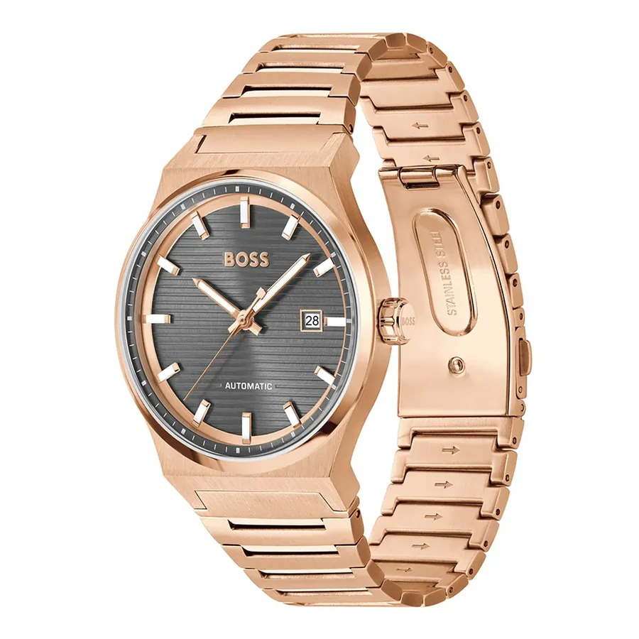BOSS Candor 41mm Automatic Grey Dial, view 3