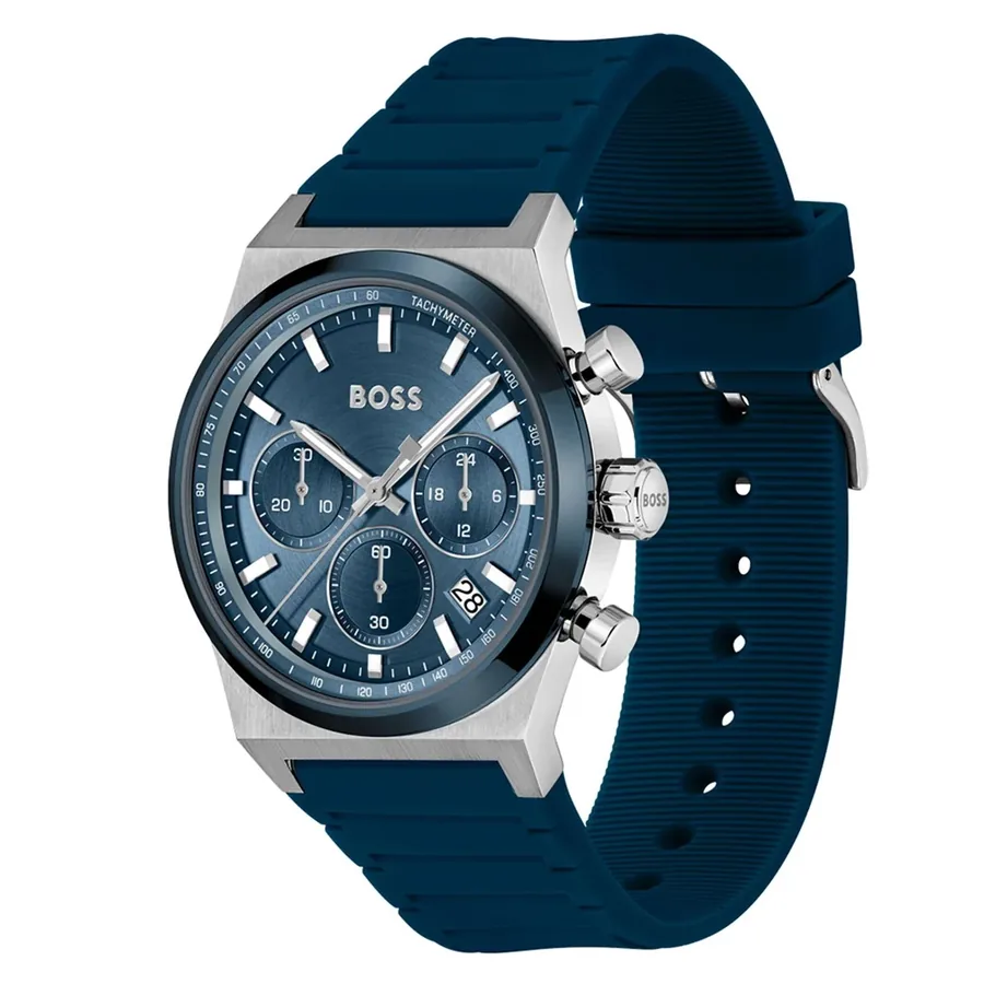 BOSS Candor Chrono 41mm Blue Dial, Ref. 1514243, view 3