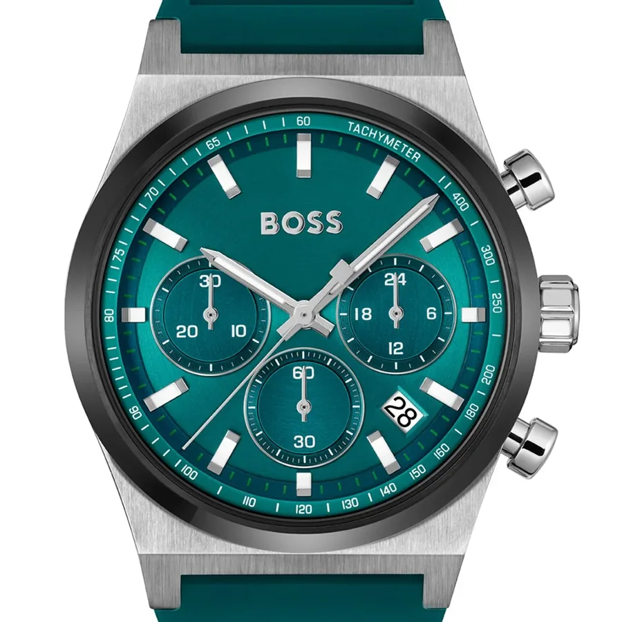 BOSS Candor Chrono 41mm Green Dial, view 2
