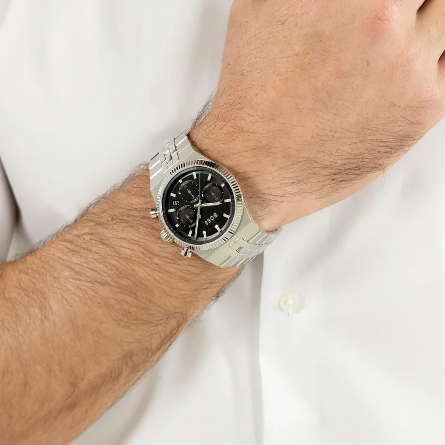 BOSS Candor Prime 41mm Chronograph Black Dial, view 2