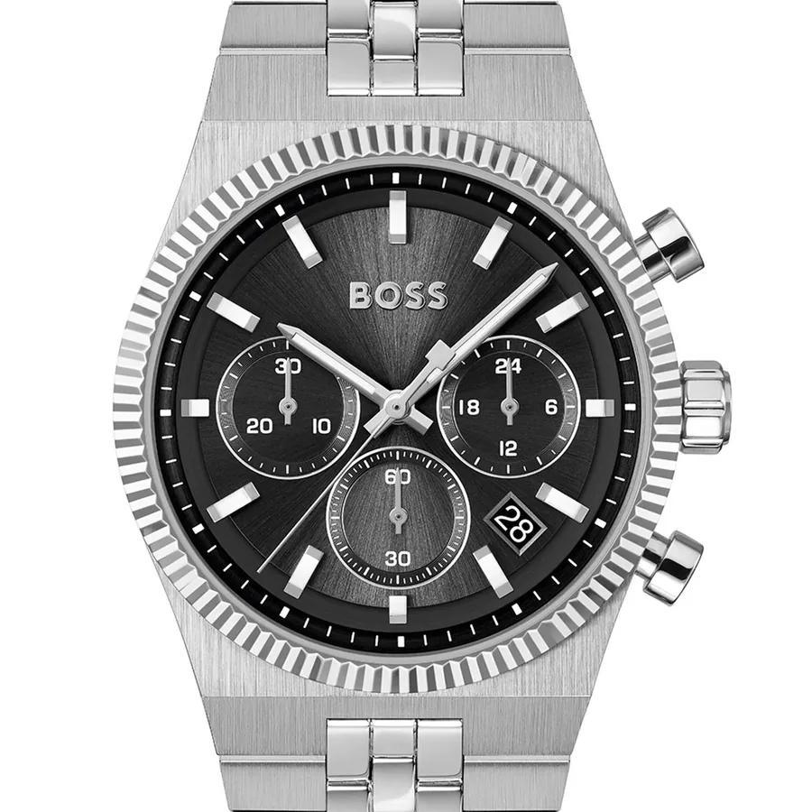 BOSS Candor Prime 41mm Chronograph Black Dial, view 3