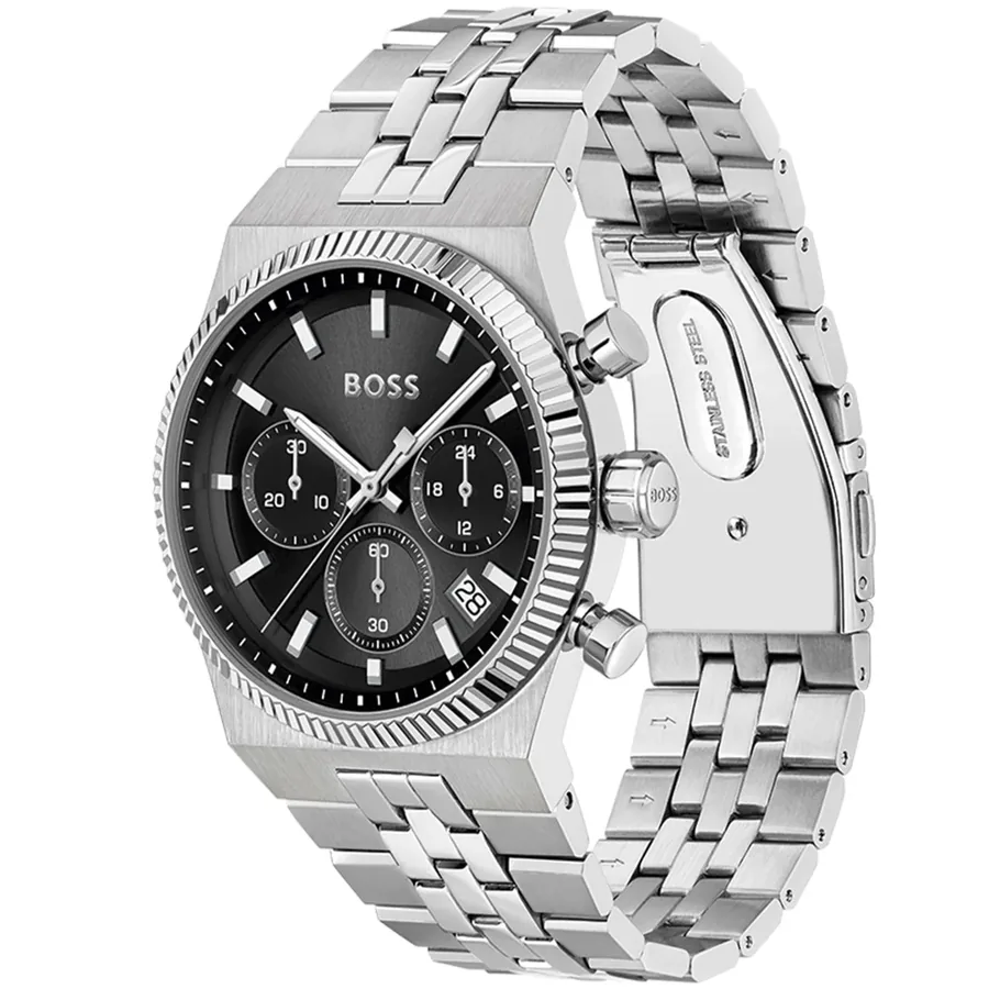 BOSS Candor Prime 41mm Chronograph Black Dial, view 4