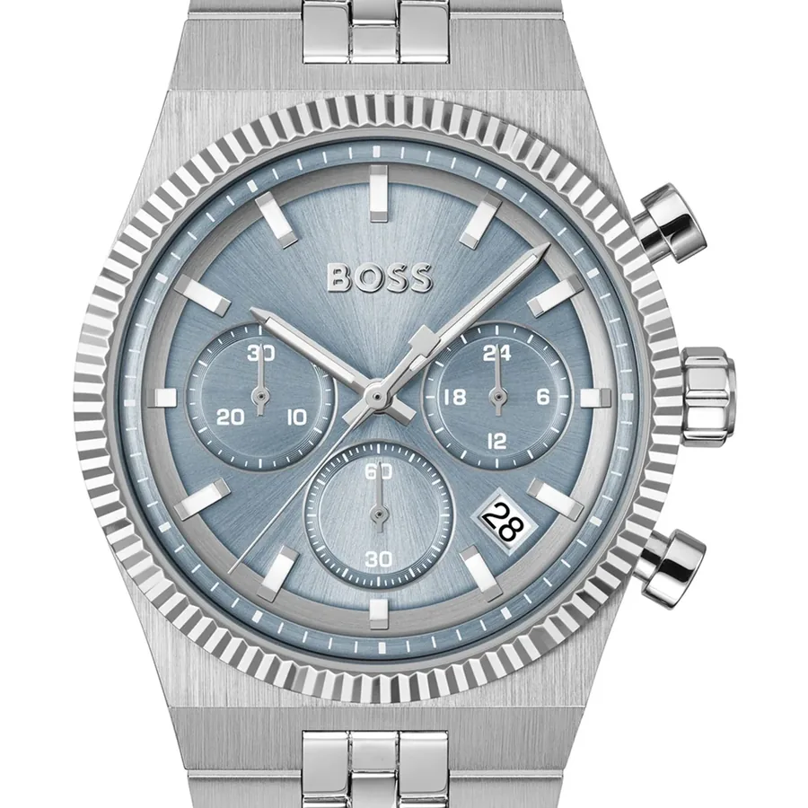 BOSS Candor Prime 41mm Chronograph Blue Dial, view 2