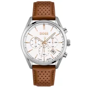 White dial / Brown