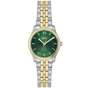 Green dial / Silver-tone