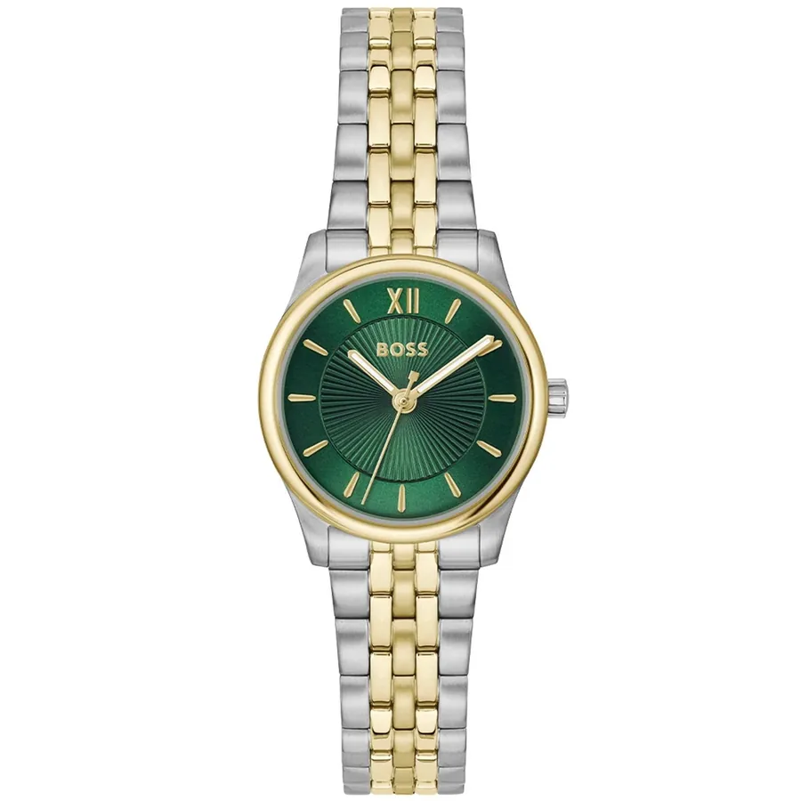 BOSS Graceful Mina 25mm Green Dial, front view