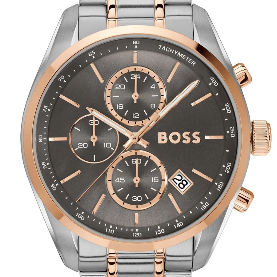 BOSS Grand Prix 44 44mm Chronograph Grey Dial, view 2