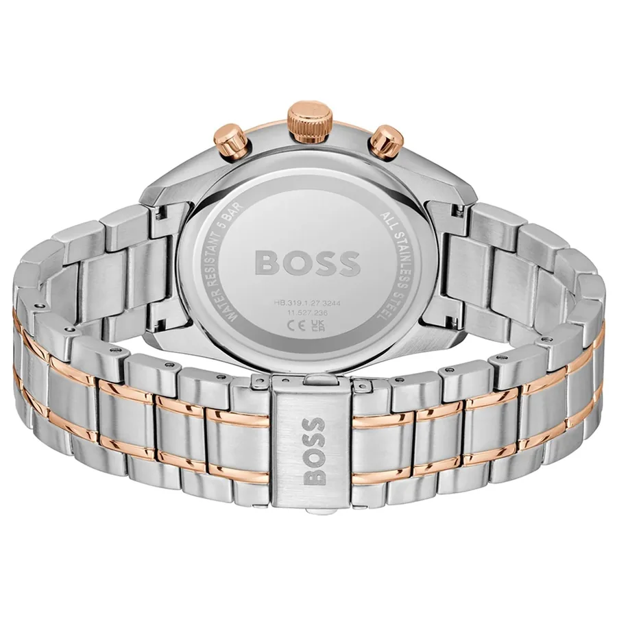 BOSS Grand Prix 44 44mm Chronograph Grey Dial, view 4