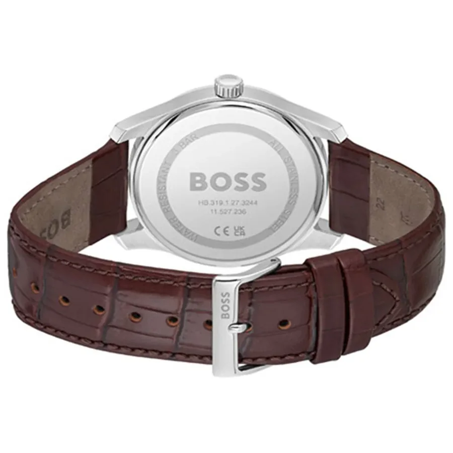 BOSS Principle 41mm Silvery White Dial, view 4