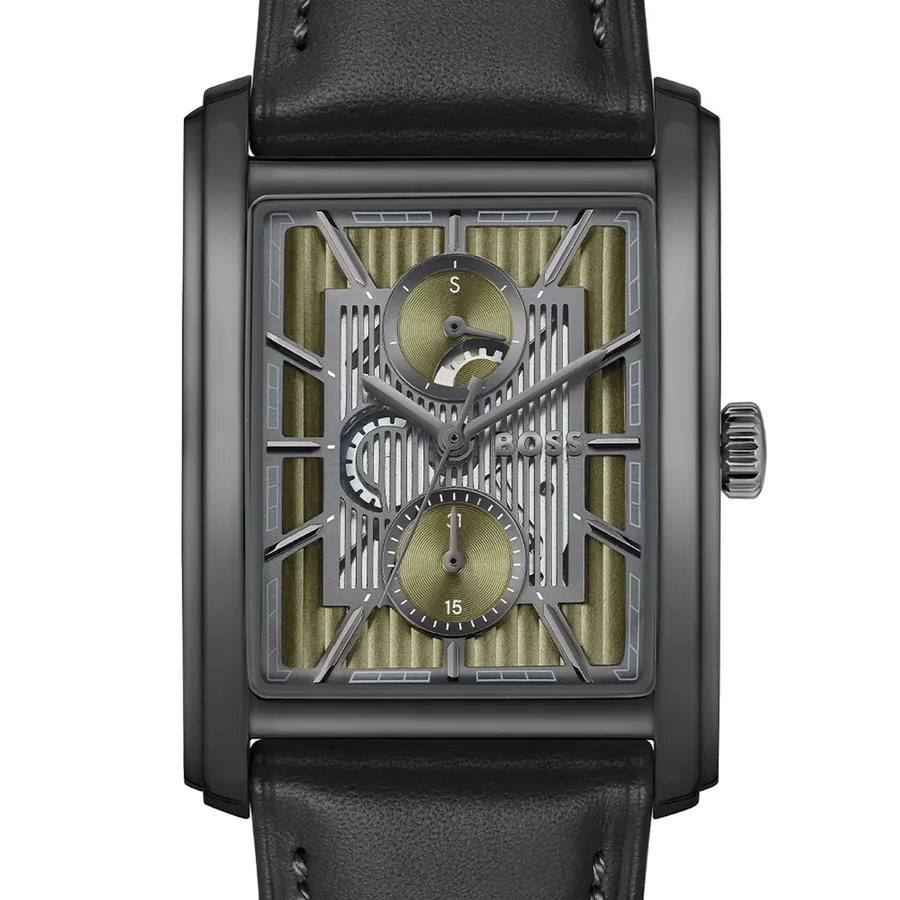 BOSS Principle Dress Multi 42mm Green Dial, view 3