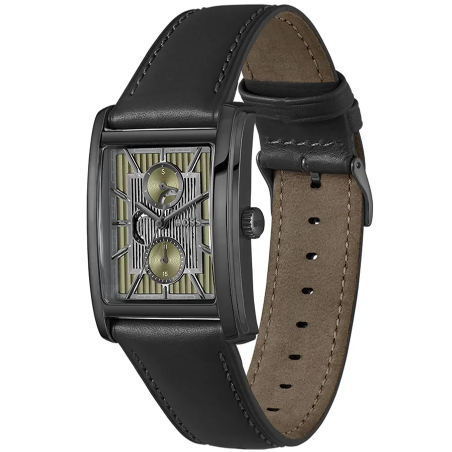 BOSS Principle Dress Multi 42mm Green Dial, view 4