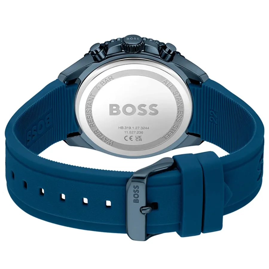 BOSS Runner 43mm Chronograph Blue Dial, view 4