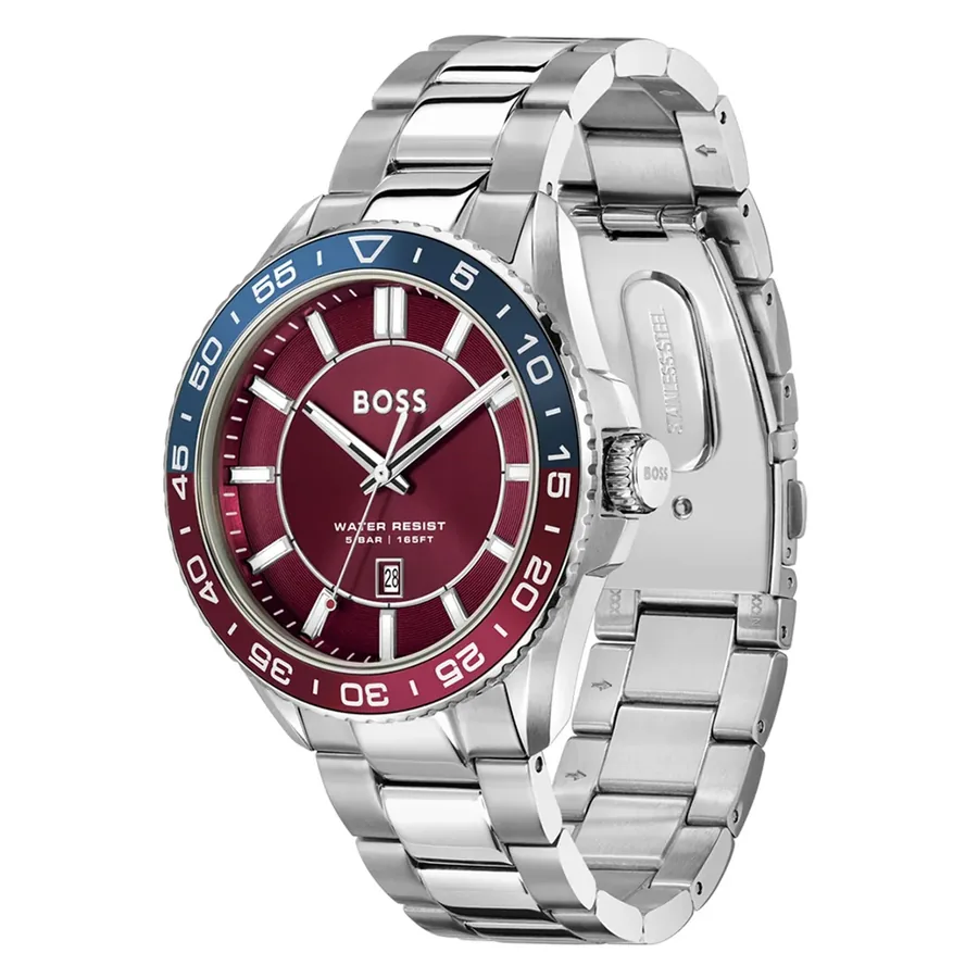 BOSS Runner 43mm Red Dial, view 3