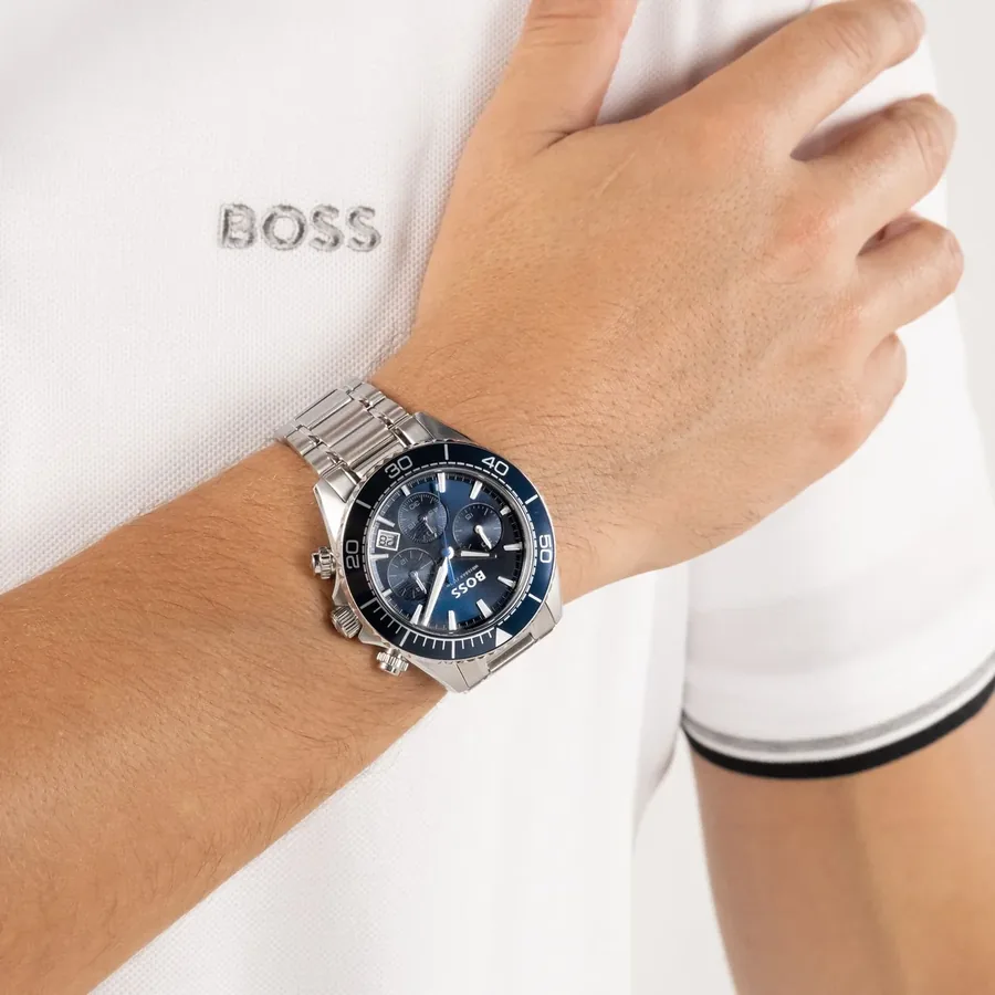 BOSS Sealiner 44mm Chronograph Blue Dial, view 2