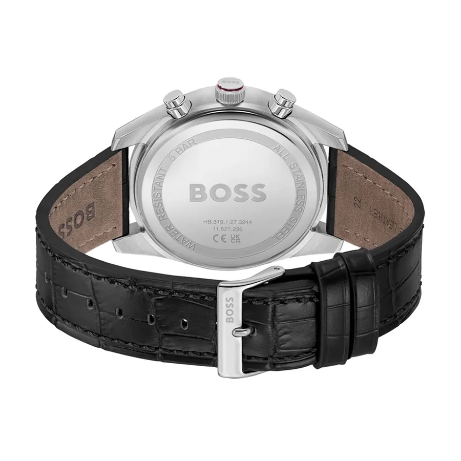 BOSS Skytraveller 44mm Chronograph Burgundy Dial, view 4