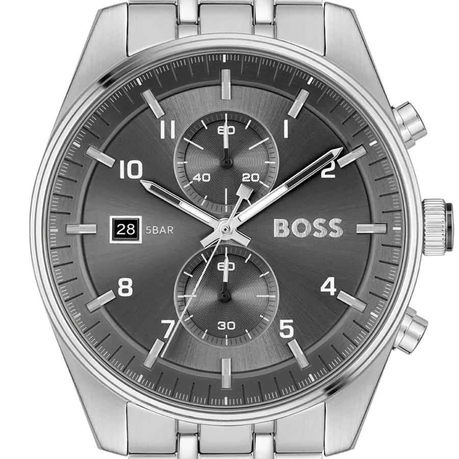 BOSS Skytraveller 44mm Chronograph Grey Dial, view 2