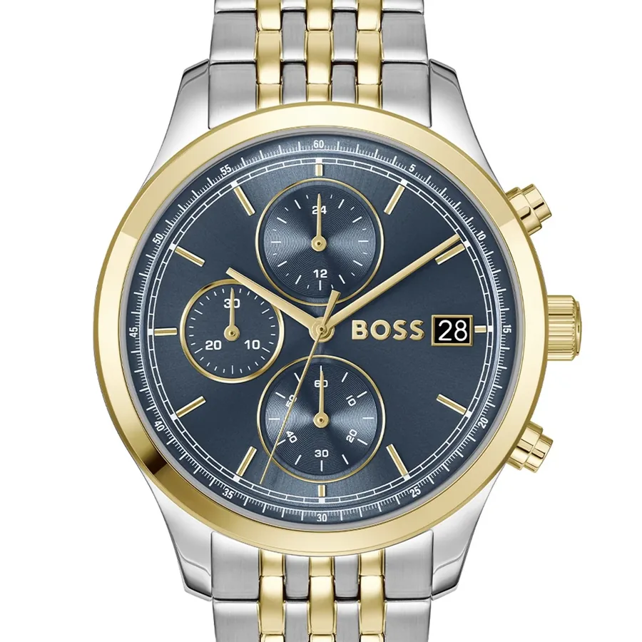 BOSS Stratus 41mm Chronograph Blue Dial, view 3