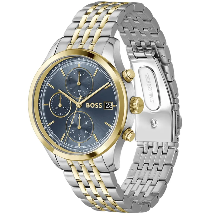 BOSS Stratus 41mm Chronograph Blue Dial, view 4