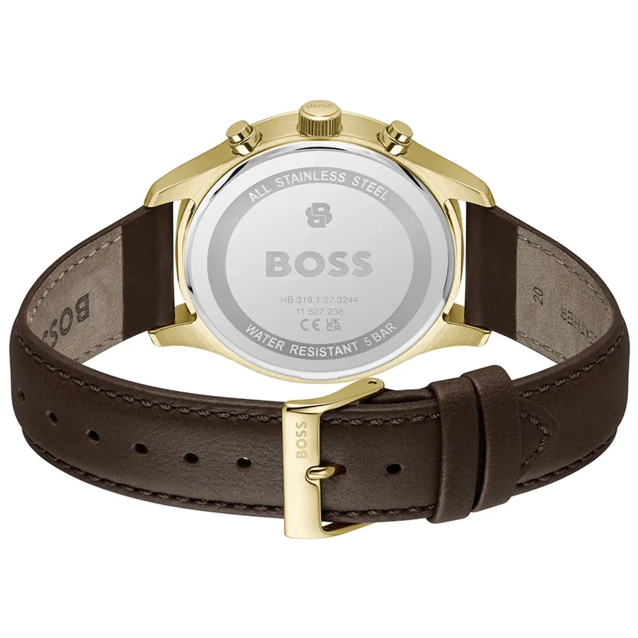 BOSS Stratus 41mm Chronograph White Dial, view 5