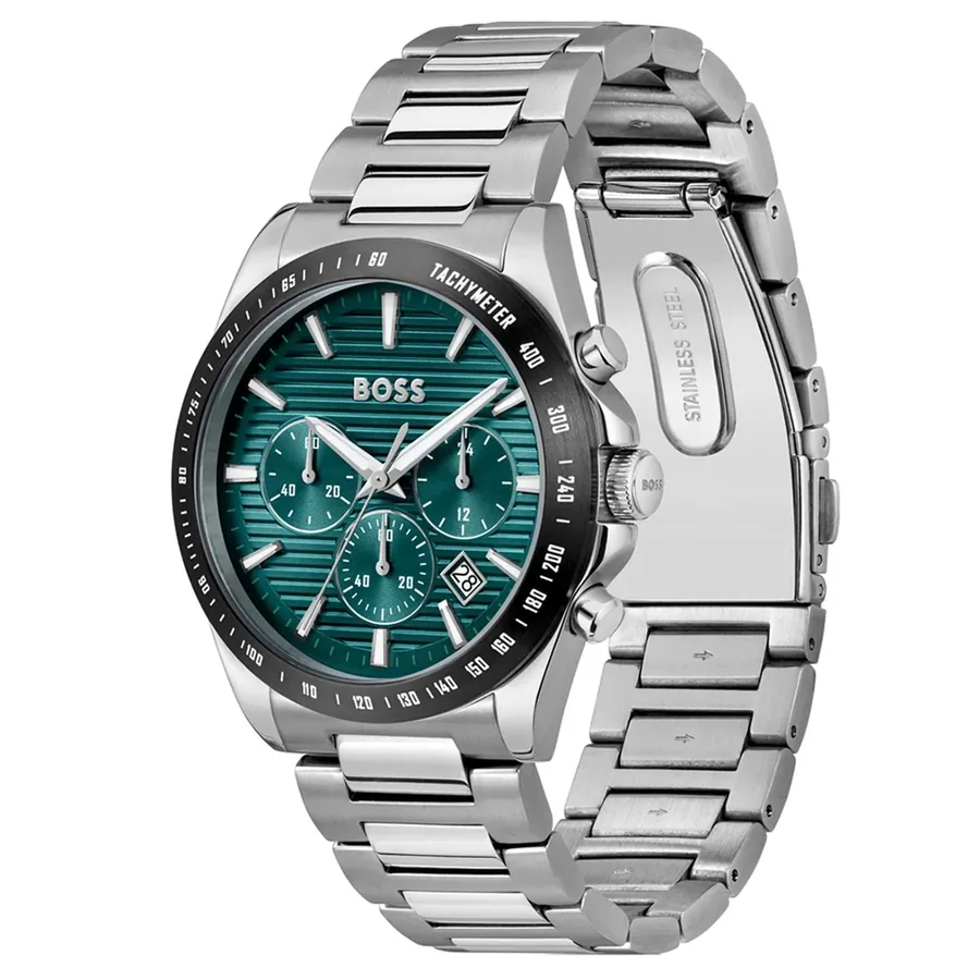 BOSS Strike Chrono 41mm Green Dial, view 3