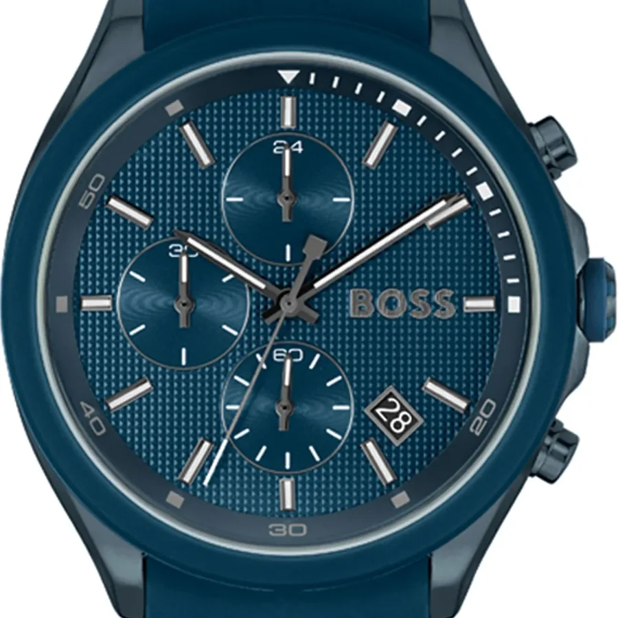 BOSS Velocity 43mm Chronograph Blue Dial, view 2