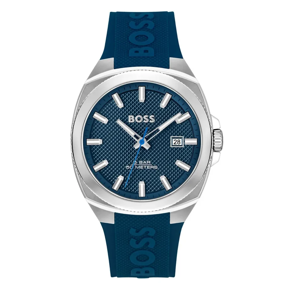 BOSS Walker 41mm Blue Dial, front view
