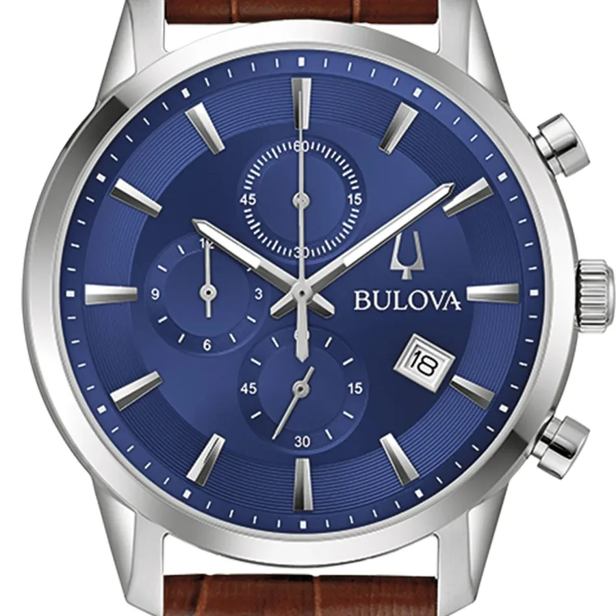 Bulova 41mm Blue Dial, view 2