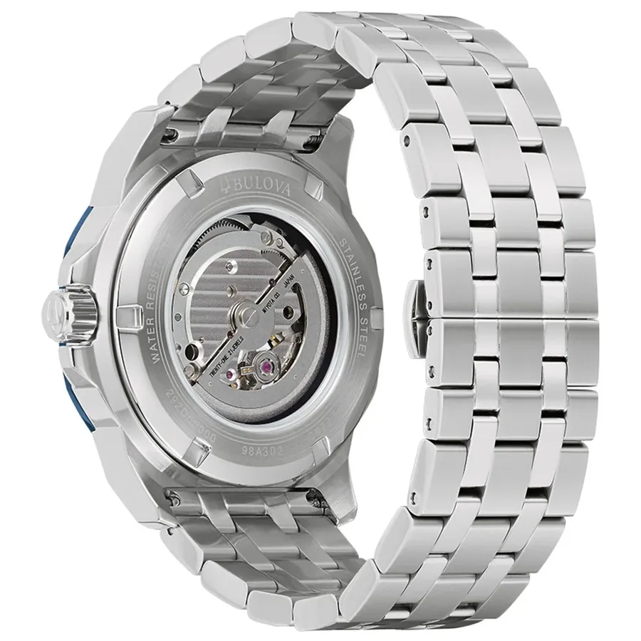 Bulova 45mm Automatic Blue Dial, view 4