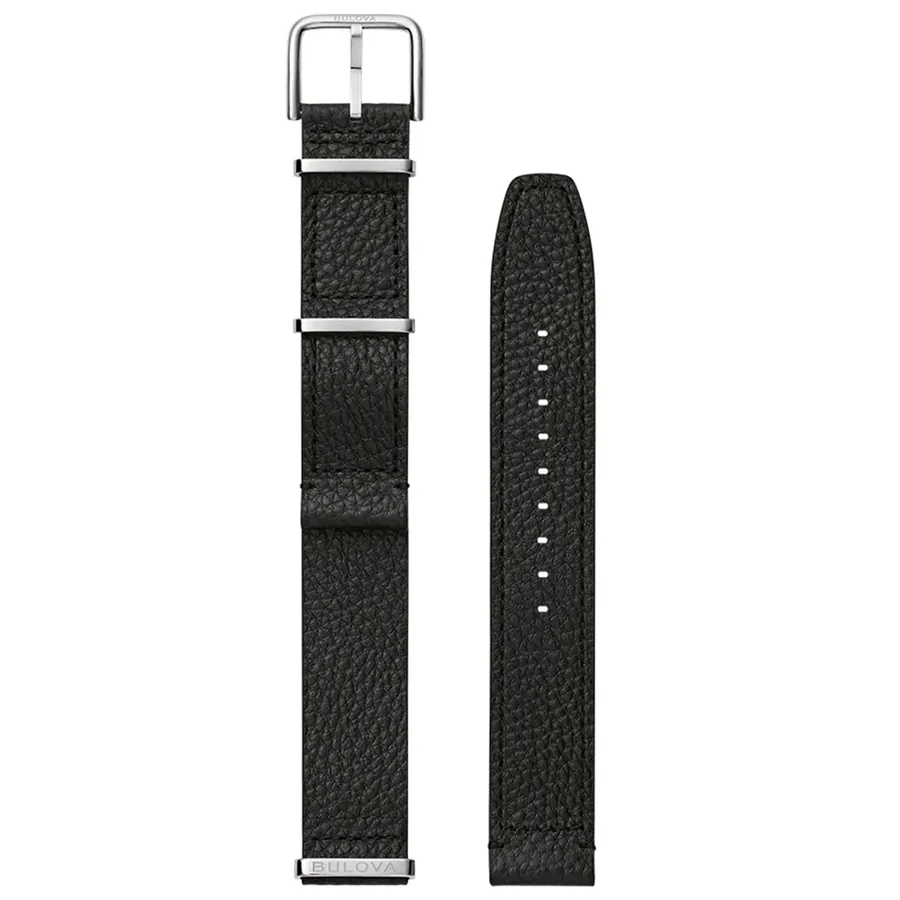 Bulova Archive Series 43mm Chronograph Black Dial, Silver-Tone Stainless Steel Bracelet, Ref. 96K111, view 6