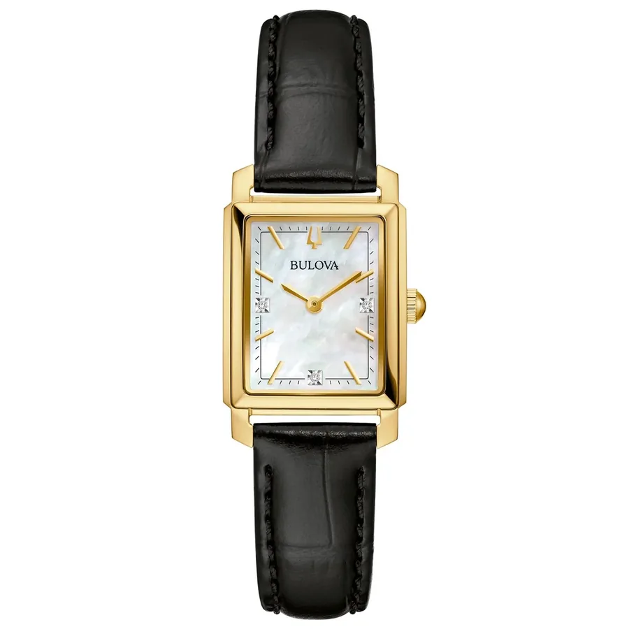 Bulova Classic Sutton 33mm Mother-of-Pearl Dial, front view