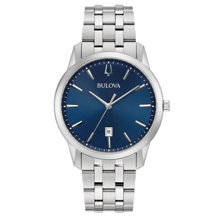 Bulova Classic Sutton 40mm Blue Dial, front view