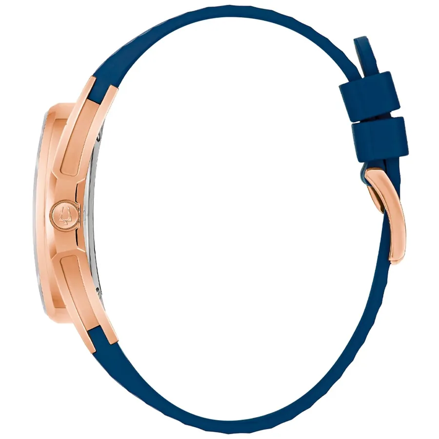 Bulova Curv 41mm Blue Dial, view 3