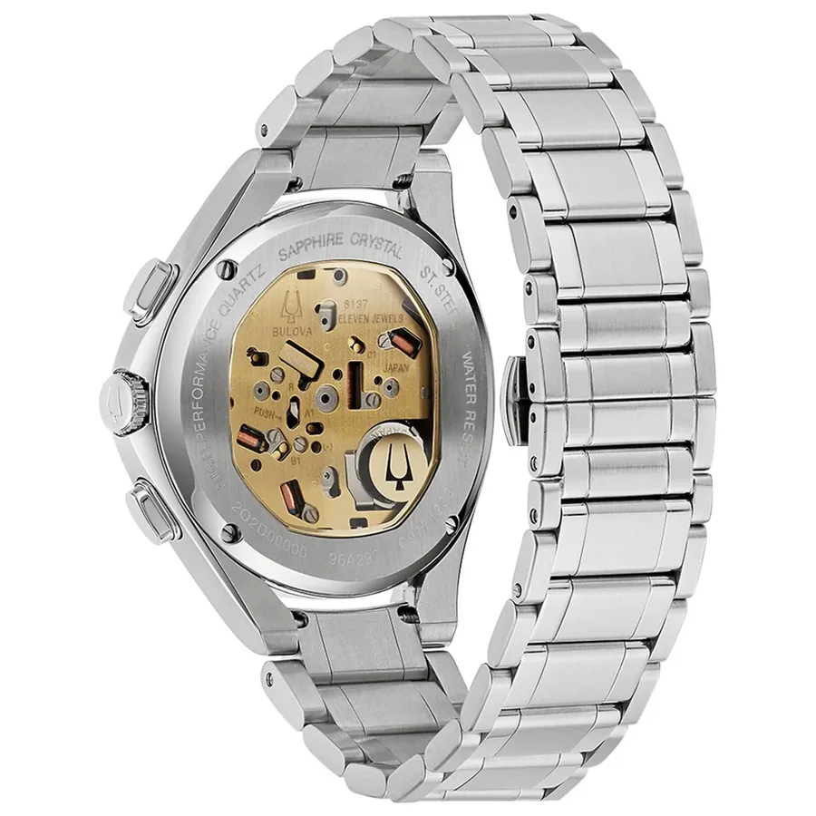 Bulova Curv 44mm Chronograph Green Dial, view 4