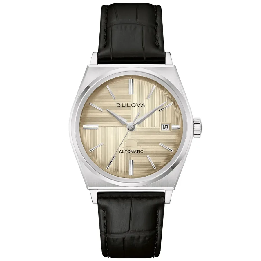 Bulova Frank Sinatra 37mm Automatic Beige Dial, front view