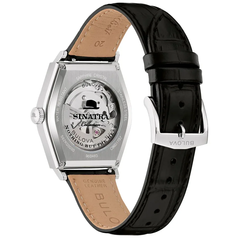 Bulova Frank Sinatra 37mm Automatic Beige Dial, view 5