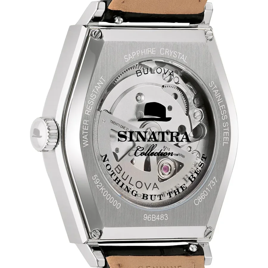 Bulova Frank Sinatra 37mm Automatic Beige Dial, view 6