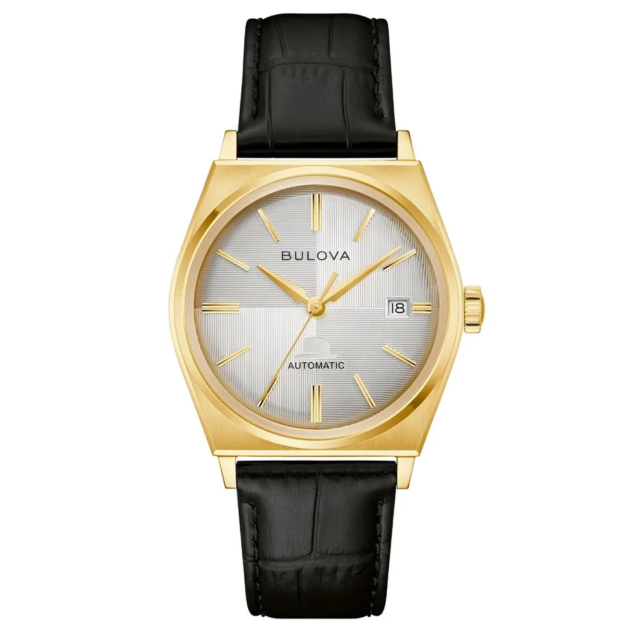 Bulova Frank Sinatra 37mm Automatic Silver Dial, front view