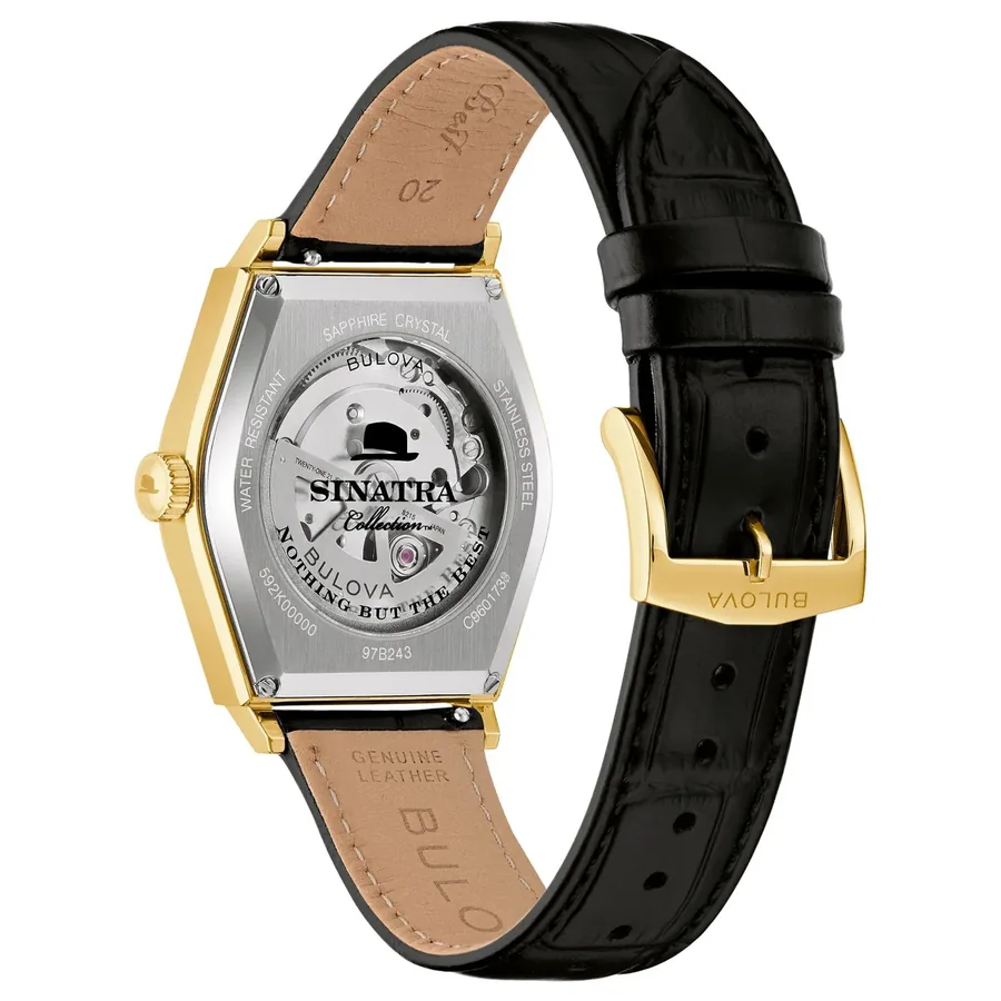 Bulova Frank Sinatra 37mm Automatic Silver Dial, view 4