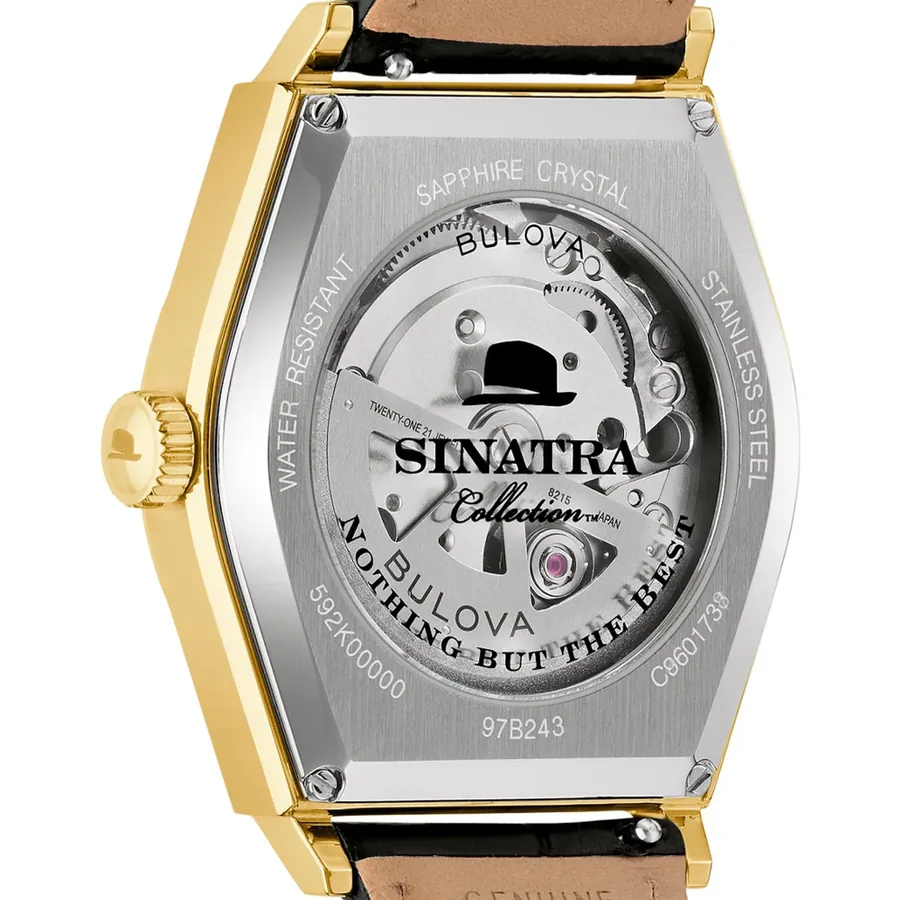 Bulova Frank Sinatra 37mm Automatic Silver Dial, view 5